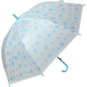 Juleeze Kinderparaplu Ø 88x71 cm Blauw Wit Kunststof