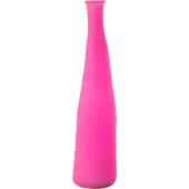 J-Line vaas Bottle - glas - roze - small - 80 cm hoog
