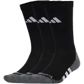 Adidas Sportsokken 'Performance CLIMACOOL Cushioned Crew 3 Pairs' grijs / zwart