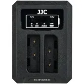 JJC DCH-NP95 USB Dual Battery Charger (voor Fujifilm NP-95 / Ricoh DB-90)