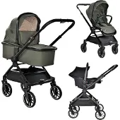 Lorelli Reya Green 3-in-1 Kinderwagen incl. Autostoel 1002195-2411