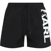 Karl Lagerfeld Zwemshorts zwart / wit
