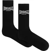 Lonsdale Sokken ' Gilbert ' zwart / wit