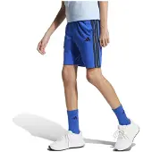 Adidas J 3S KN SH 210 kinder sportshort blauw maat 128