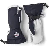 Hestra Army Leather Heli Ski 3 Vinger Handschoen navy 12