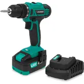Vonroc Accuboormachine 20V | Incl. 4.0Ah Accu en snellader