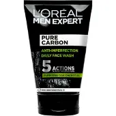 L'Oréal Pure Carbon Men Expert Anti-Imperfection Daily Face Wash