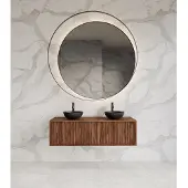 Gliss Design Onderkast Heronimus 120x45x35 cm Met Topplaat Walnut
