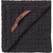Humdakin Vaatdoek Waffle Coal & Sea Blue (Set van 2)