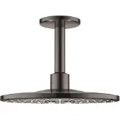 GROHE Rainshower SmartActive 310 Hoofddouche - 31cm - 2 straalsoorten - plafondarm 14.2cm - hard graphite 26477a00