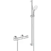 GROHE Grohtherm 800 comfortset 150mm met koppelingen 90cm chroom 34566002