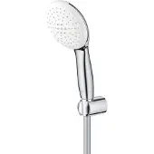 GROHE Tempesta 110 Handdoucheset - diameter 11cm - 2 straalsoorten - 5.6l/min - niet verstelbaar - 125cm - chroom