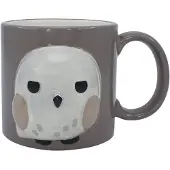 Half Moon Bay Harry Potter - Kawaii Hedwig mok in reliëf 350ml