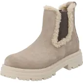 Palado by Sila Sahin Chelsea boots 'Paffesi' donkerbeige / chocoladebruin