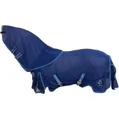 Br Vliegendeken Met Afneembaar Halsstuk 4-Ever Horses Indigo - 127