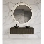 Gliss Design Onderkast heronimus 140x45x35 cm met topplaat charcoal