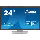 Iiyama 24 WHITE Bonded PCAP Touchscreen monitor Energielabel: E (A - G) 60.5 cm (23.8 inch) 1920 x 1080 Pixel 16:9 14 ms HDMI, DisplayPort, USB-A 3.1 Gen 1 IPS