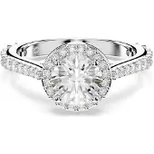 Swarovski Ring zilver