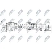 NTY Aandrijfas NPW-VV-019