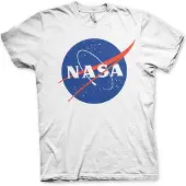 Hybris NASA Heren Tshirt -L- Insignia Wit