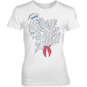 Hybris Ghostbusters Dames Tshirt -S- Stay Puft Wit