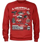 Hybris National Lampoon's Christmas Vacation Sweater/trui -S- Icons Rood