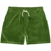 OAS Korte broek Men Penny Green Velour Shorts-S