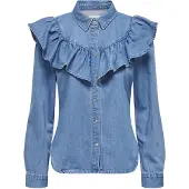 ONLY Blouse 'Indigo' blauw denim