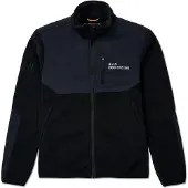 Halo Fleece jas donkergrijs / zwart / wit