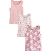 Next Top roze gemêleerd / wit