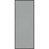 vidaXL Deurmat 60x150 cm grijs