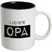 Paper Dreams Black & White Mug - Opa