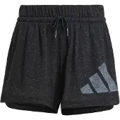 Adidas Sportbroek 'Essentials' grijs gemêleerd / zwart gemêleerd