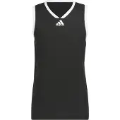 Adidas Functioneel shirt 'Crazy Lite' zwart / wit