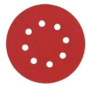 Finixa Schuurschijven 125mm met 8 gaten - P80