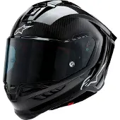 Alpinestars Supertech R10 Wit Glossy Zwart Mat Integraalhelm Maat XL