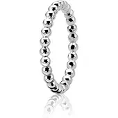 Zinzi zilveren ring glad bol ZIR923