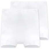 Schiesser 2 PACK Pagina-onderbroekjes fijnrib - Original Classics Dames Onderbroek - wit