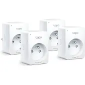 TP-LINK Tapo P110 Mini Smart Wi-Fi Plug (4-Pack)