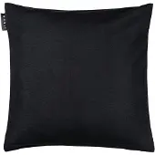 Linum Annabell Kussenhoes 40x40 Cm Zwart - Decoratieve kussens & hoezen Katoen Black - 23ANN04000H01