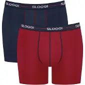Sloggi Boxershorts ' Start ' donkerblauw