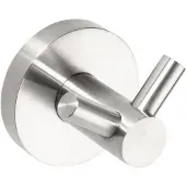 Sapho Dubbele Handdoekhaak X-Steel 5.5x6 cm Geborsteld RVS