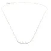 Imotionals Ketting Anker Zilver 70 cm