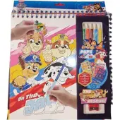 Paw Patrol Artist Pad kleurboek - Met 32 kleurplaten