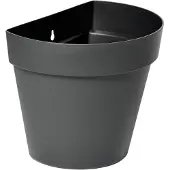 Everydays by Intratuin Muur Bloempot Ad Antraciet 28 X 20 X 23,5 Cm