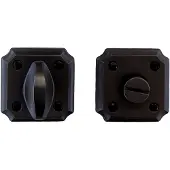 HDD pro WC Garnituur Square Retro 50 Mm Zwart