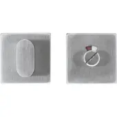 HDD pro WC Garnituur Square Shape Flat Inox Plus