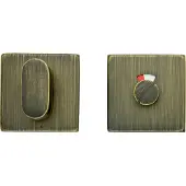 HDD pro WC Garnituur Square Shape Mat Brons