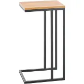 Profijt Meubel Bijzettafel Budrio bruin 31x41 cm rechthoekig