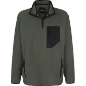 Babista Sweatshirt 'Bellazonti' olijfgroen / zwart